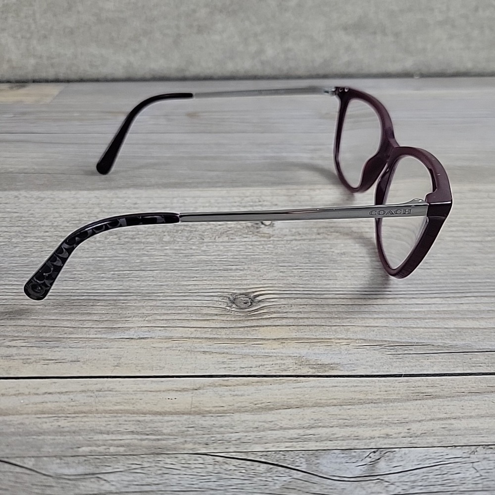 Coach Eyeglasses HC6124 5509 Solid Oxblood Metal Size 53-17-140 FRAMES ONLY - Picture 3 of 14